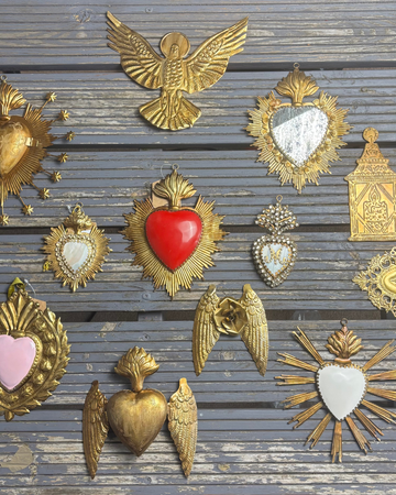 Milagro Hearts Ornaments
