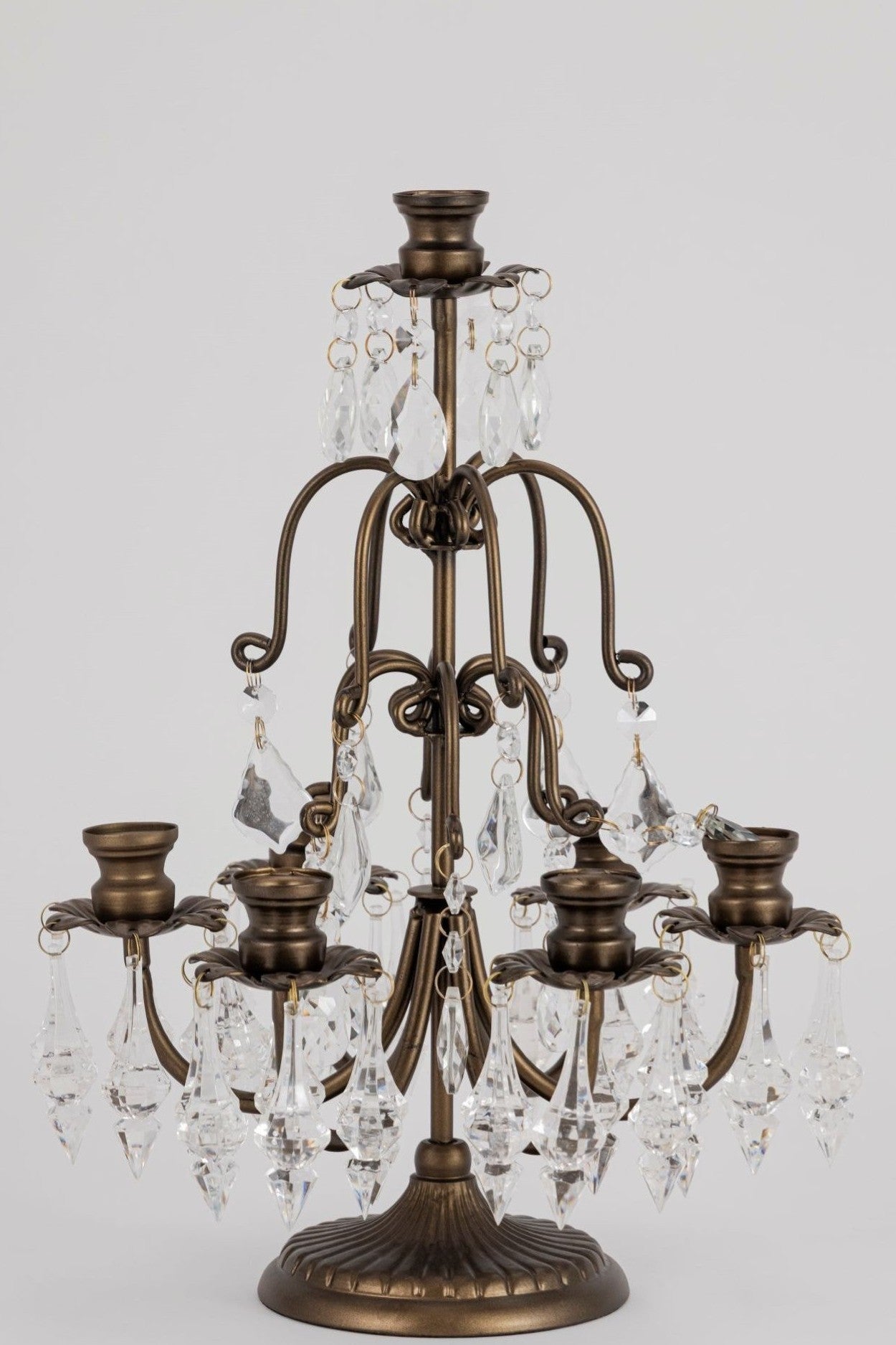 Crystal Girandoles 7 Arms (Clear)