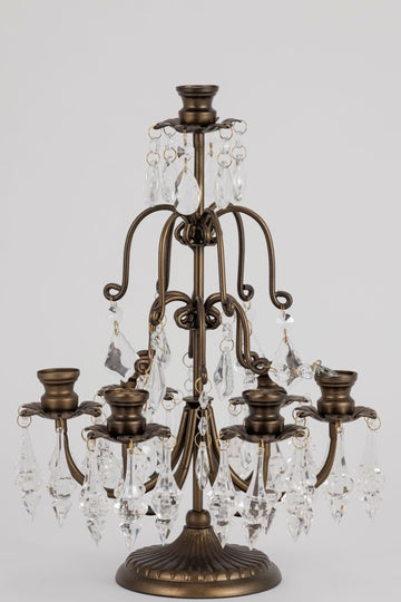 Crystal Girandoles 7 Arms (Clear)