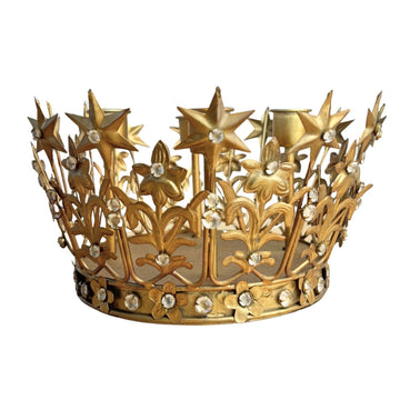 Large Crown with 4 candle holder