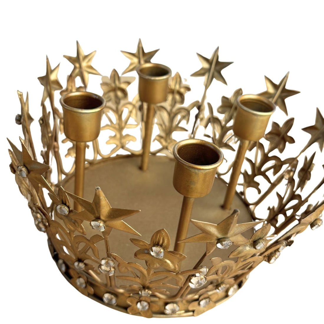 Large Crown with 4 candle holder