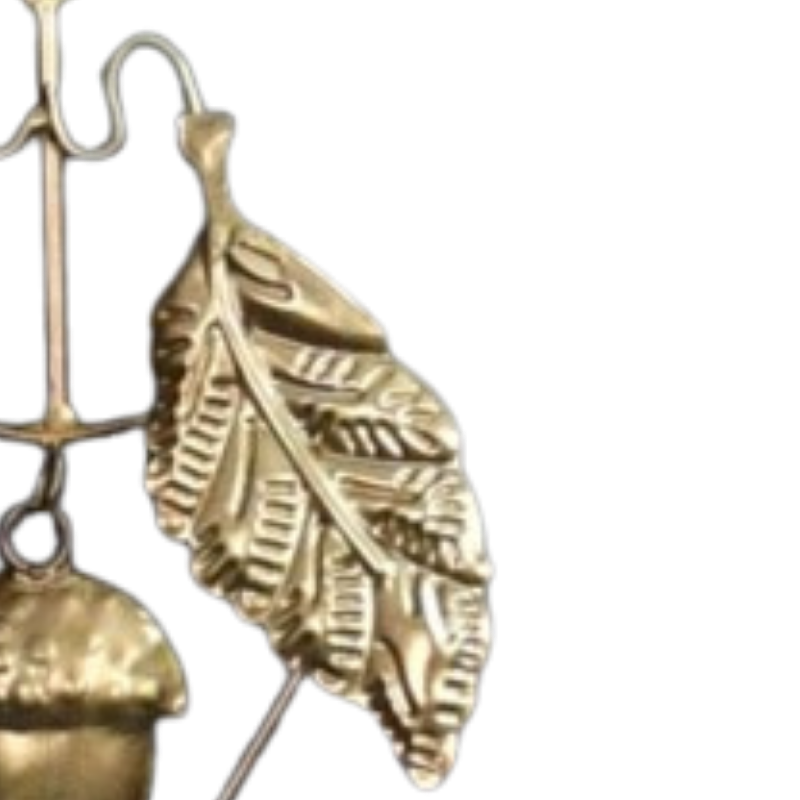 Acorn Misletoe Ornament
