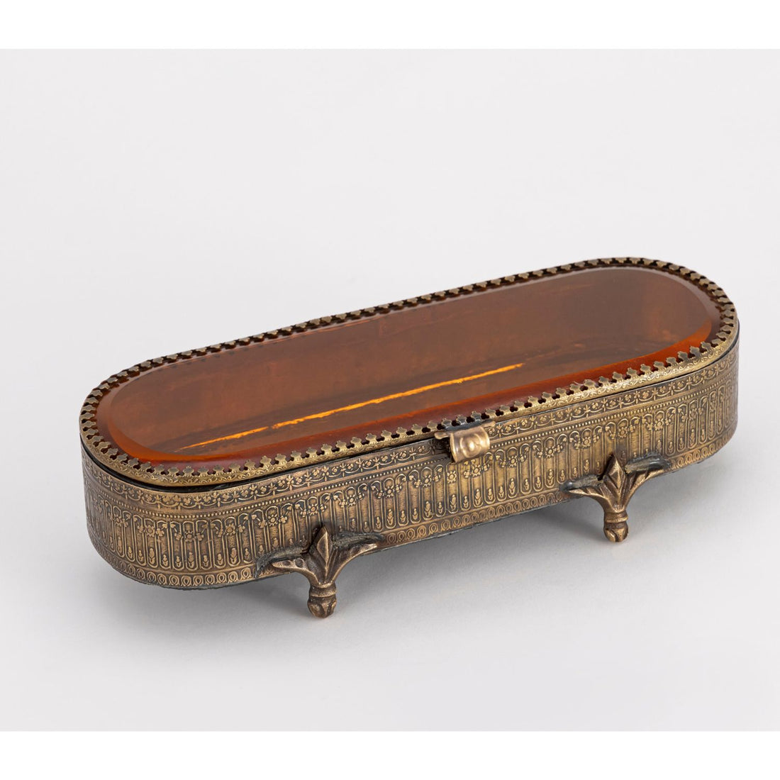French Classic Spectacle Case (Amber)
