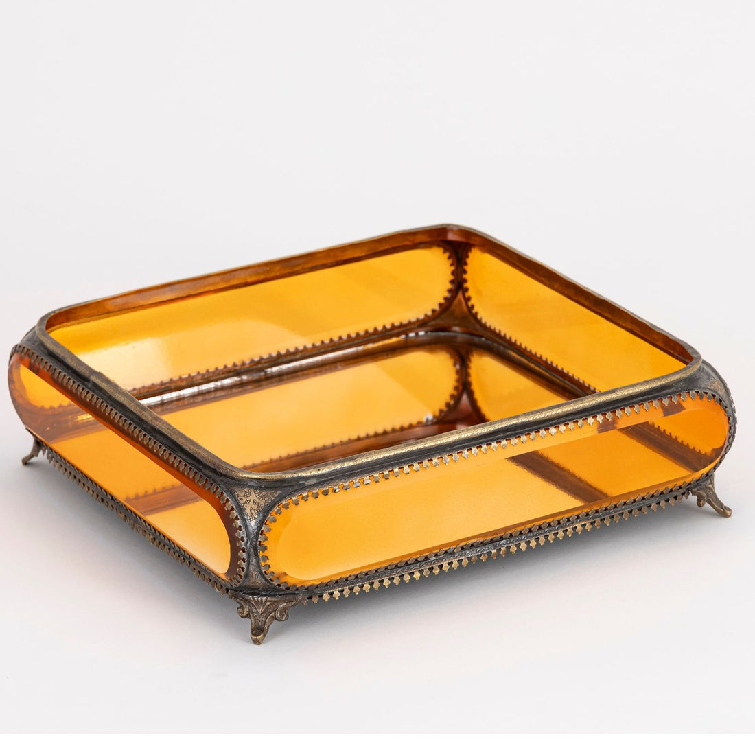 French Jewelled Tray (Amber)