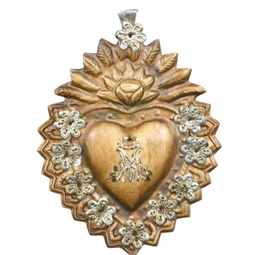 Blessed mother Sacred Heart Ex-Voto