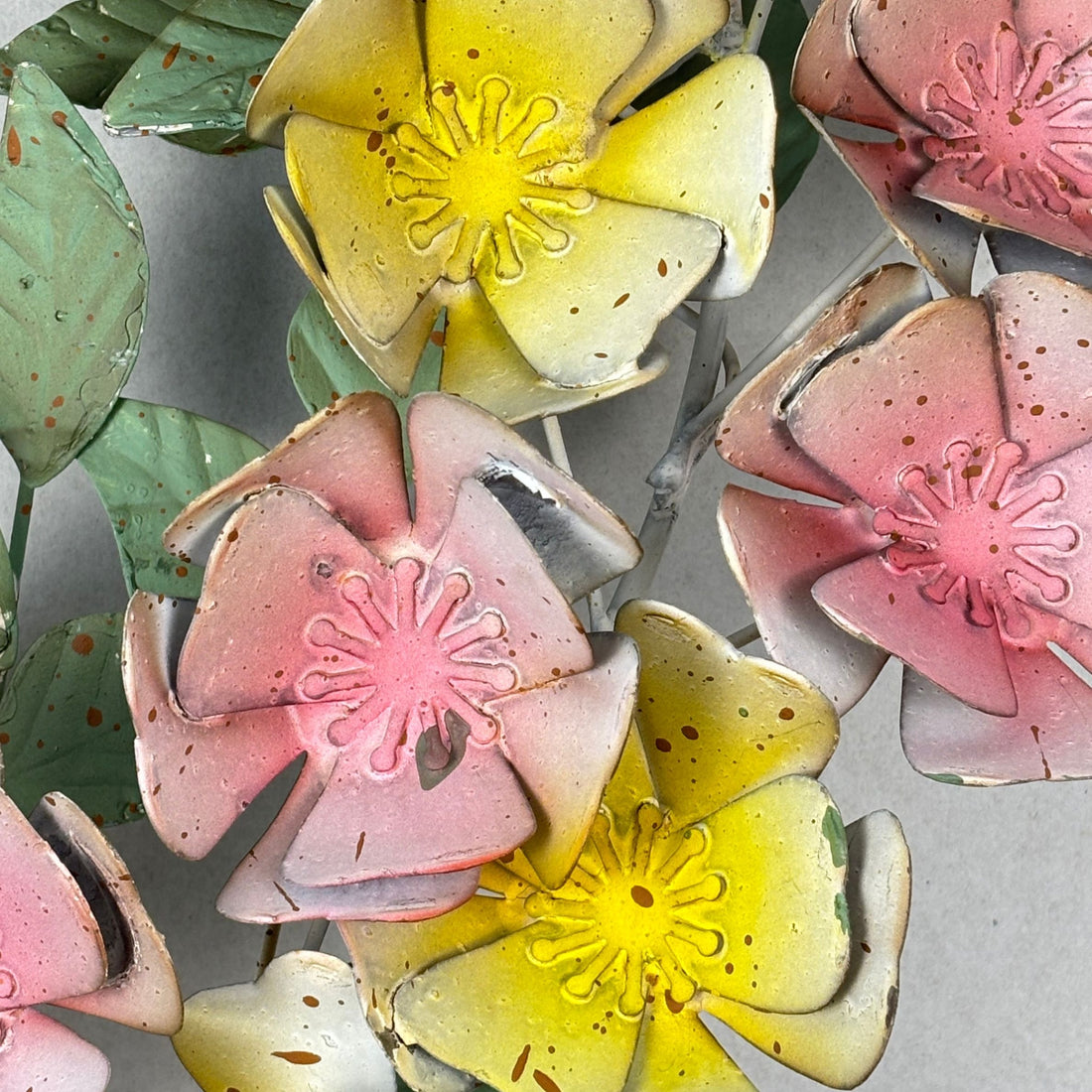Flower's And Leave Wall Wreath