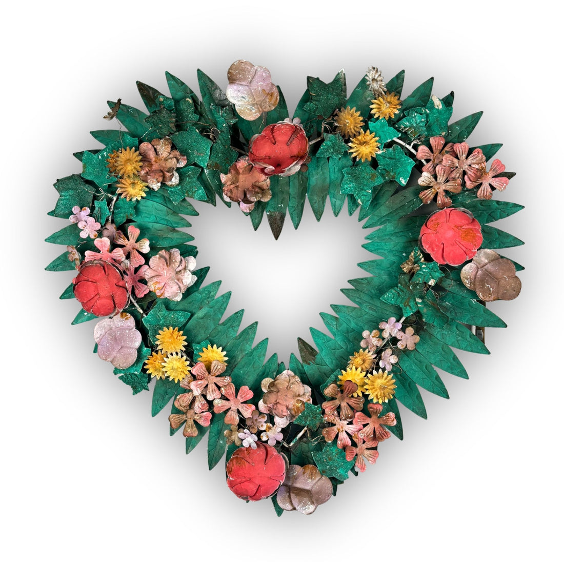 Heart Wreath With Floral