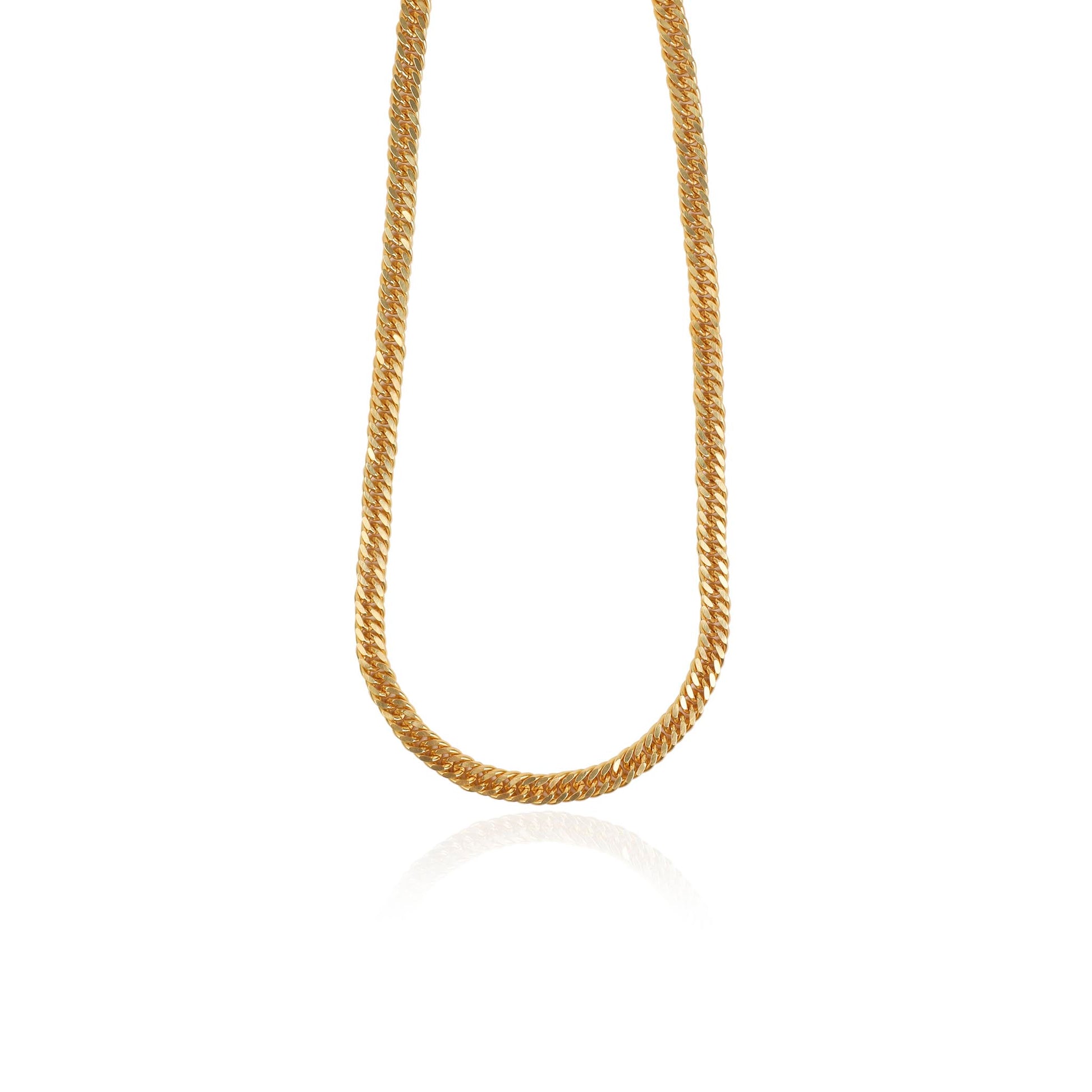 Herringbone Chain Long 22" 56cm Gold - Lila Rasa