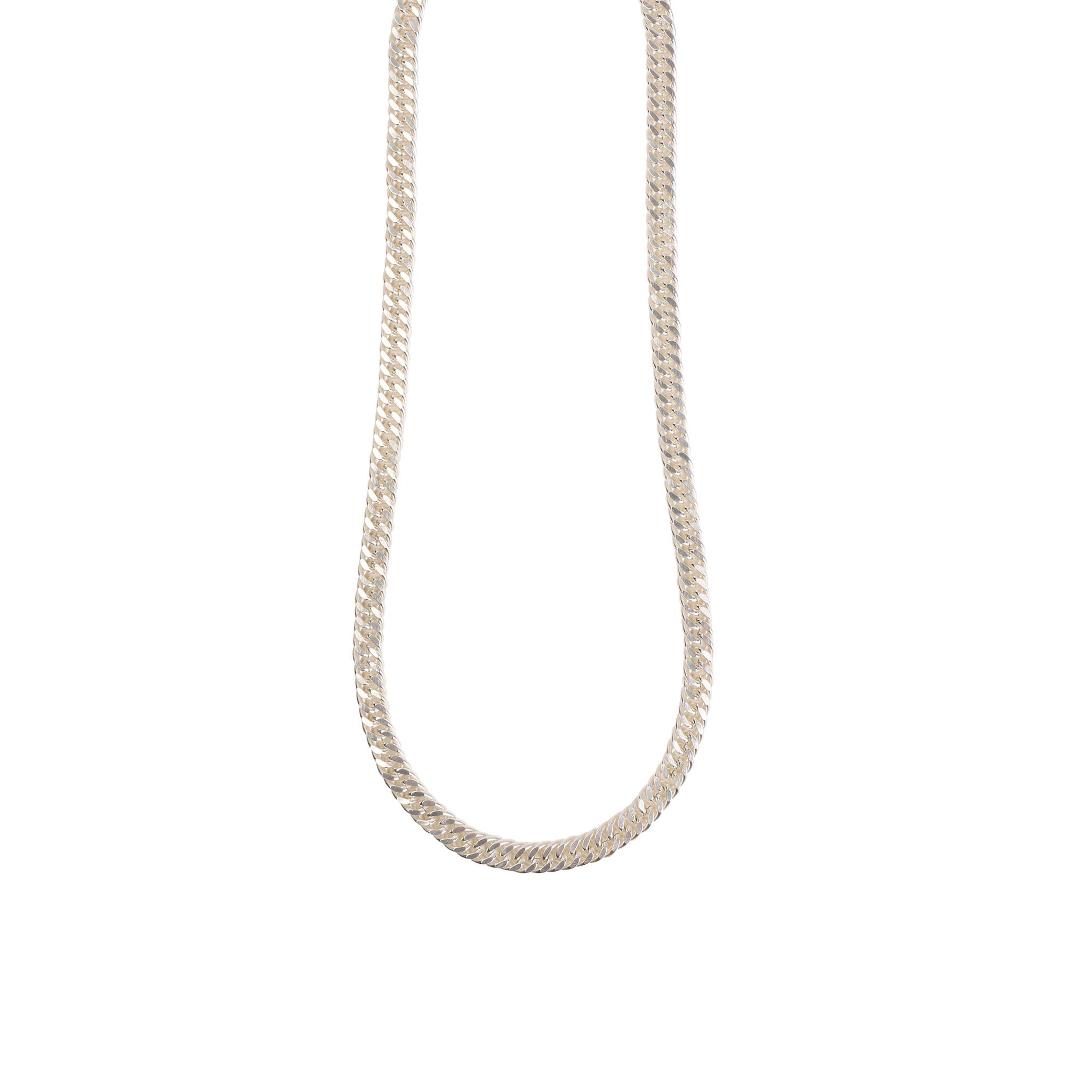 Herringbone Chain Long 22" 56cm Silver - Lila Rasa