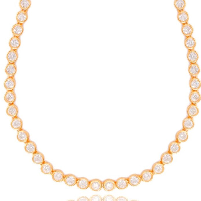 Crystal Tennis Necklace