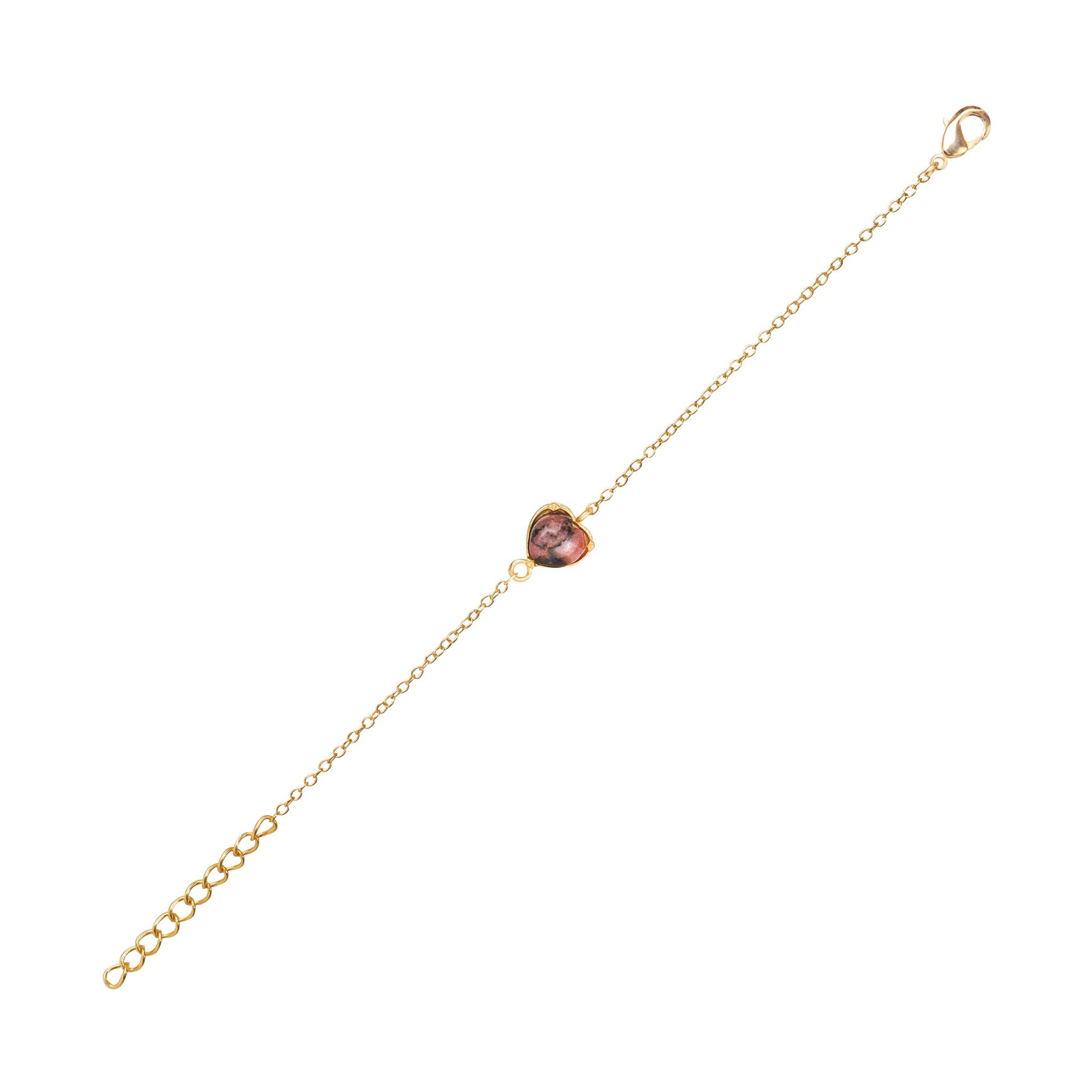 Stellar Elegance - Chakra Bracelet Rhodonite - Lila Rasa