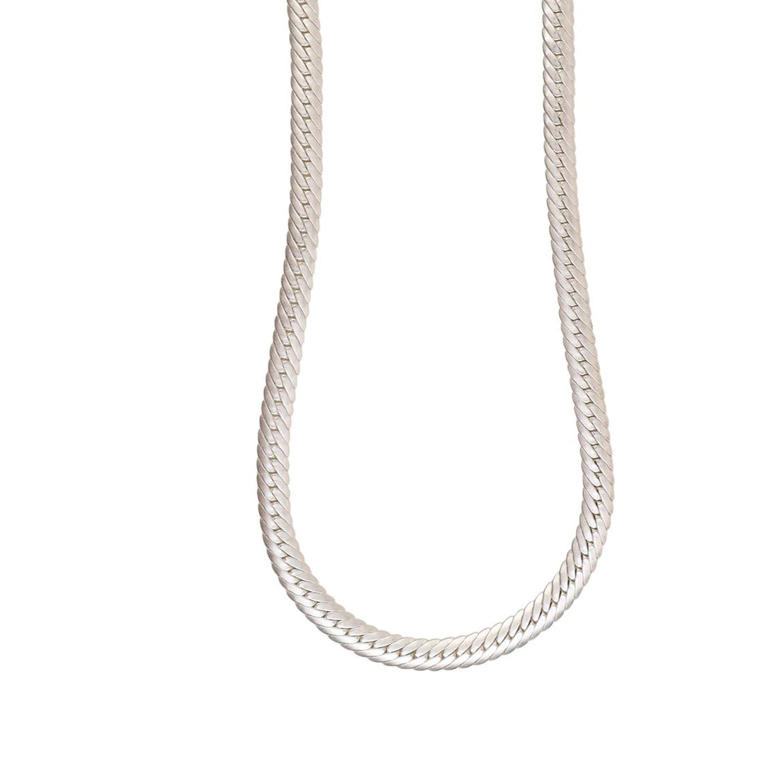 Snake Chain Silver 22" 56 Cm - Lila Rasa