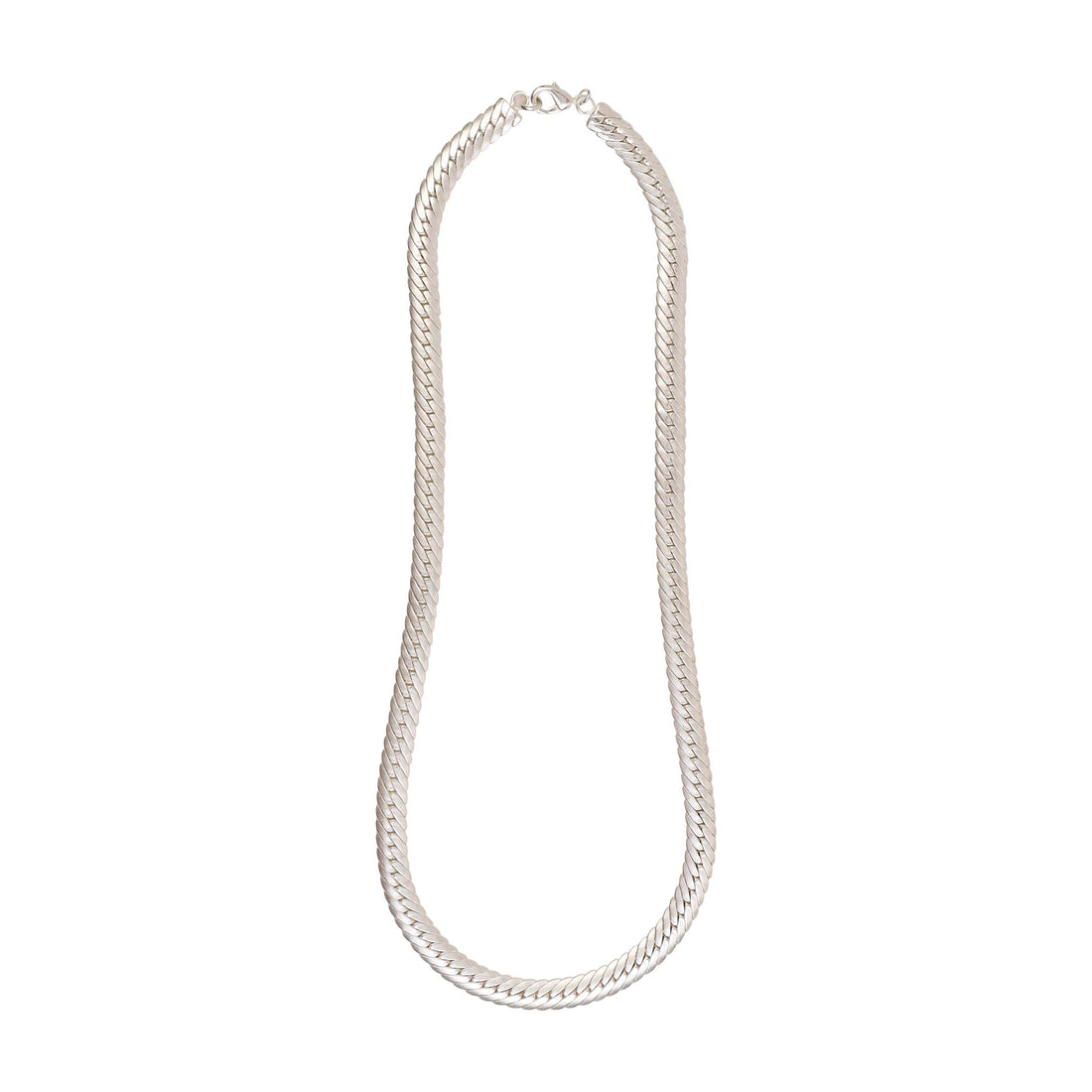 Snake Chain Silver 22" 56 Cm - Lila Rasa