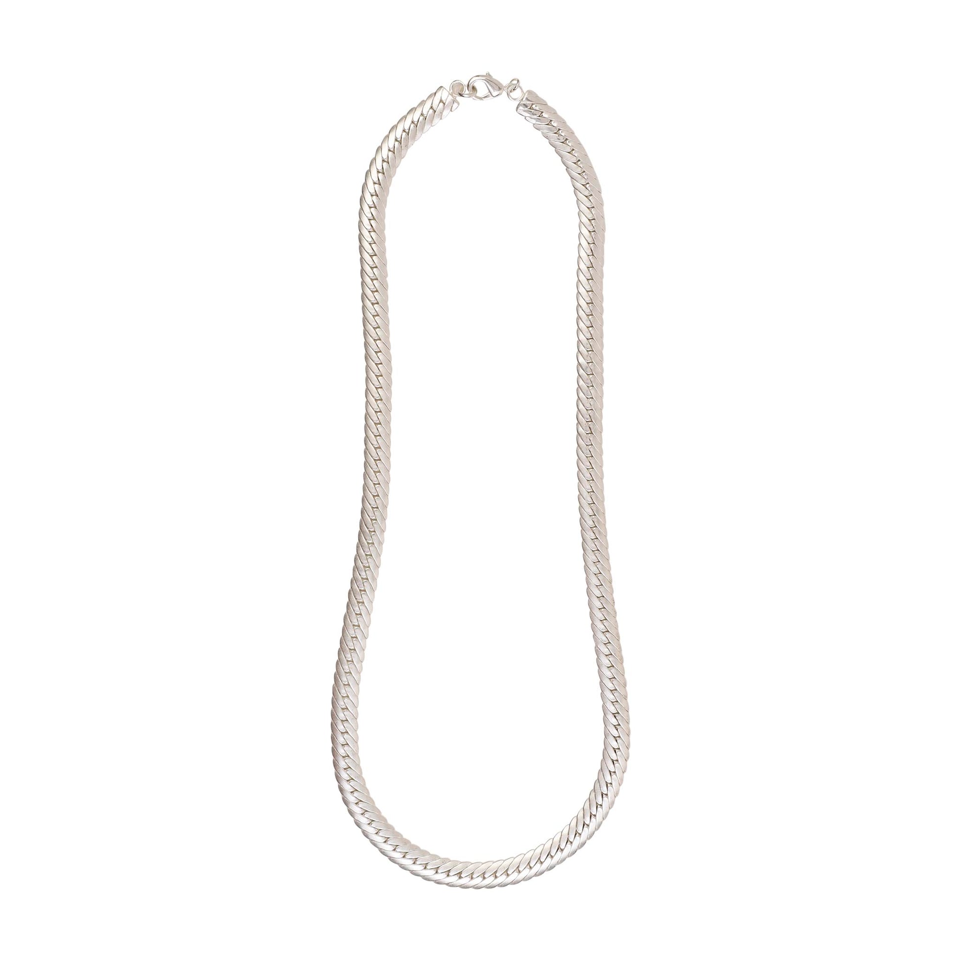 Snake Chain Silver 22" 56 Cm - Lila Rasa