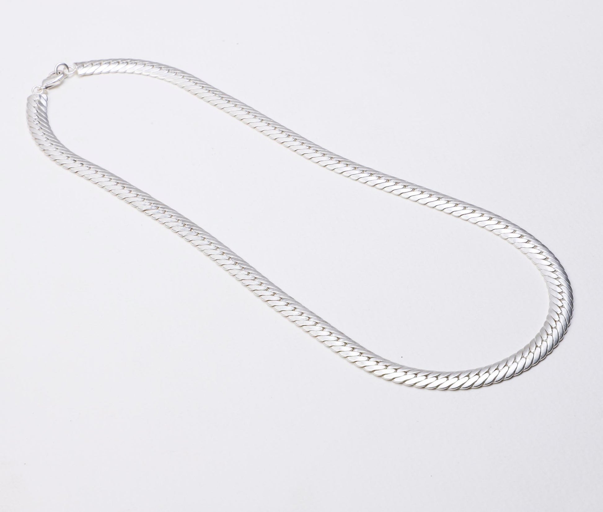 Snake Chain Silver 22" 56 Cm - Lila Rasa