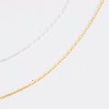 PaperClip Chain Necklace Gold (Small) - Lila Rasa