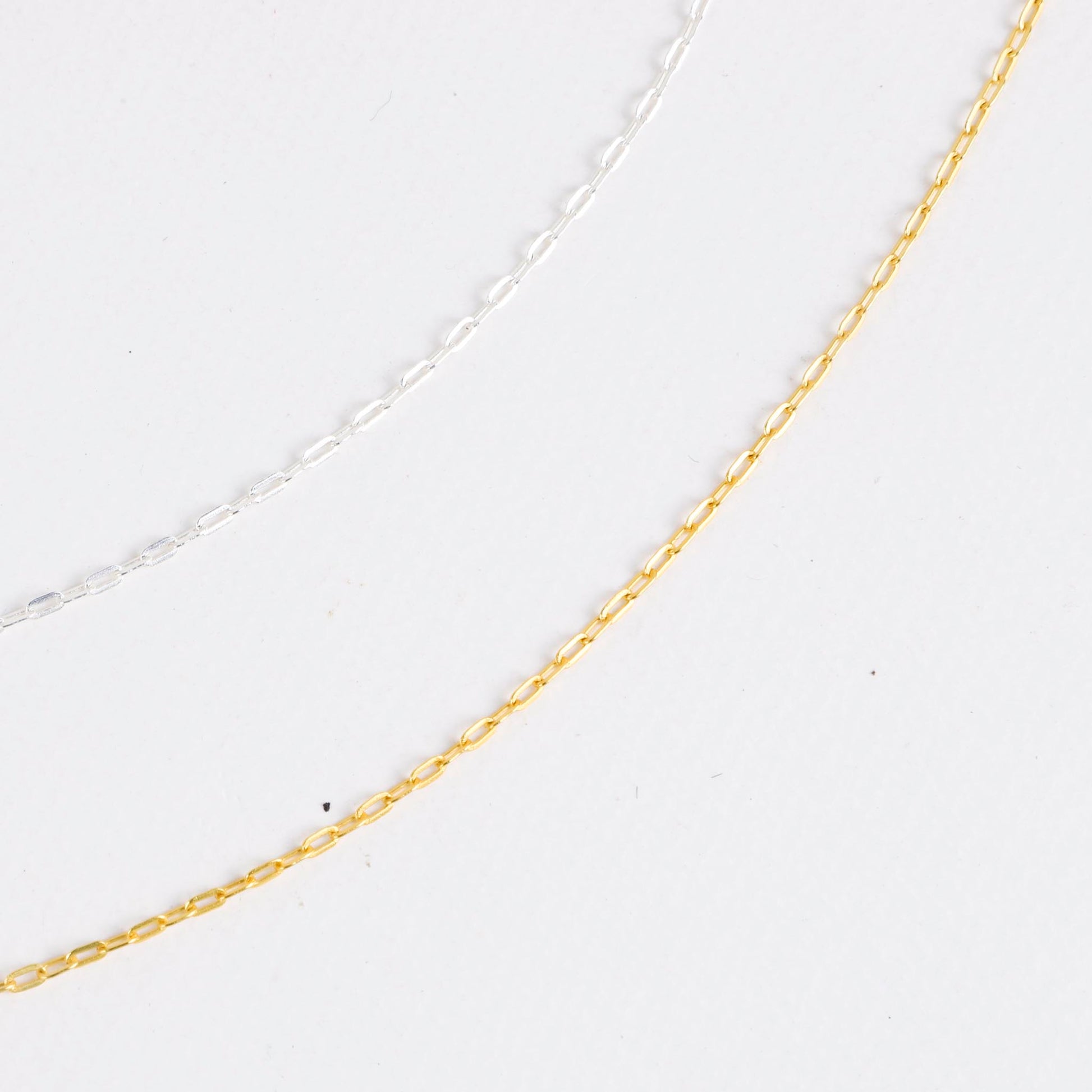 PaperClip Chain Necklace Gold (Small) - Lila Rasa