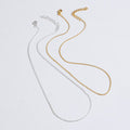 Fine Chain Necklace  Silver - Lila Rasa