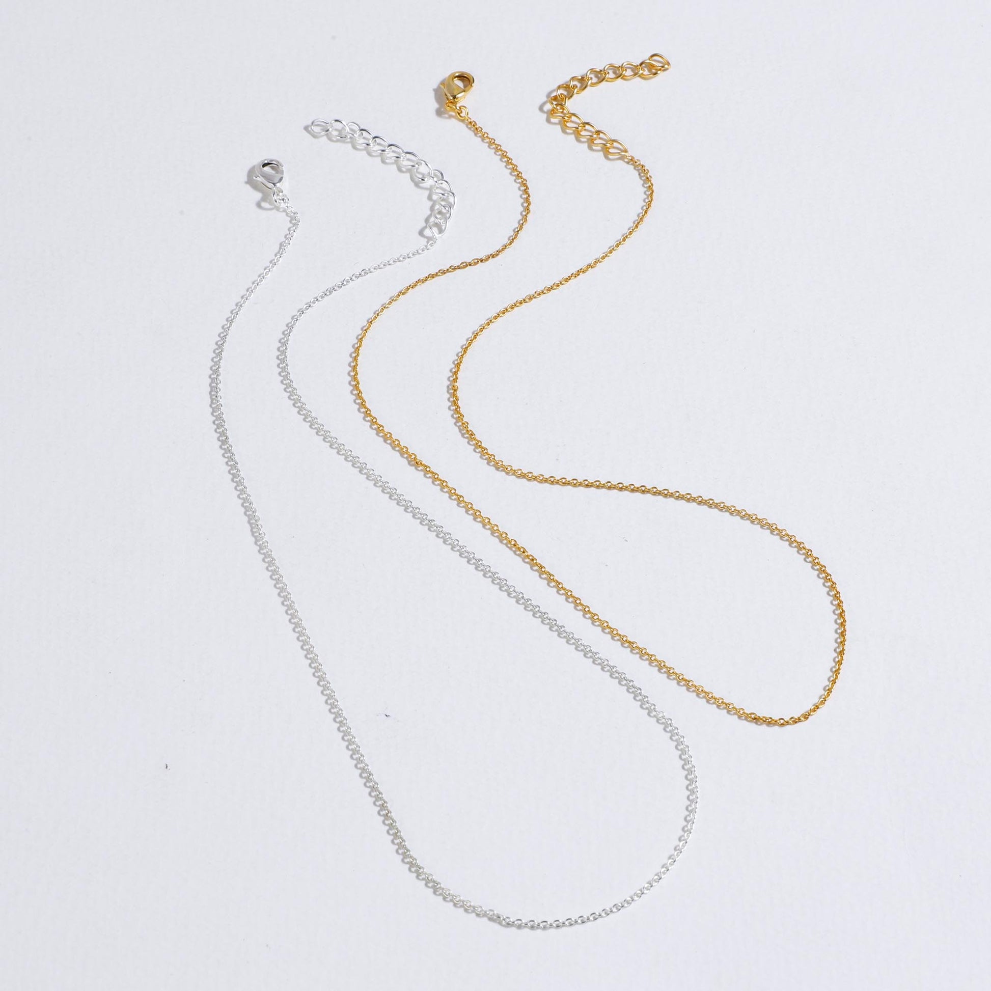 Fine Chain Necklace  Silver - Lila Rasa