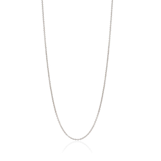 Fine Chain Necklace  Silver - Lila Rasa