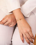 Stellar Elegance - Chakra Bracelet Moon Peach - Lila Rasa