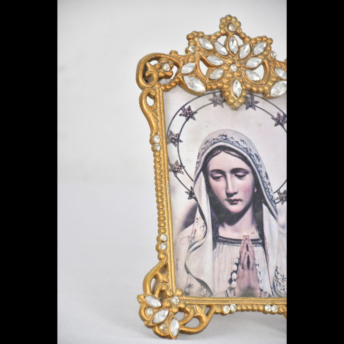 Antique Gold Jewelled Photo Frame