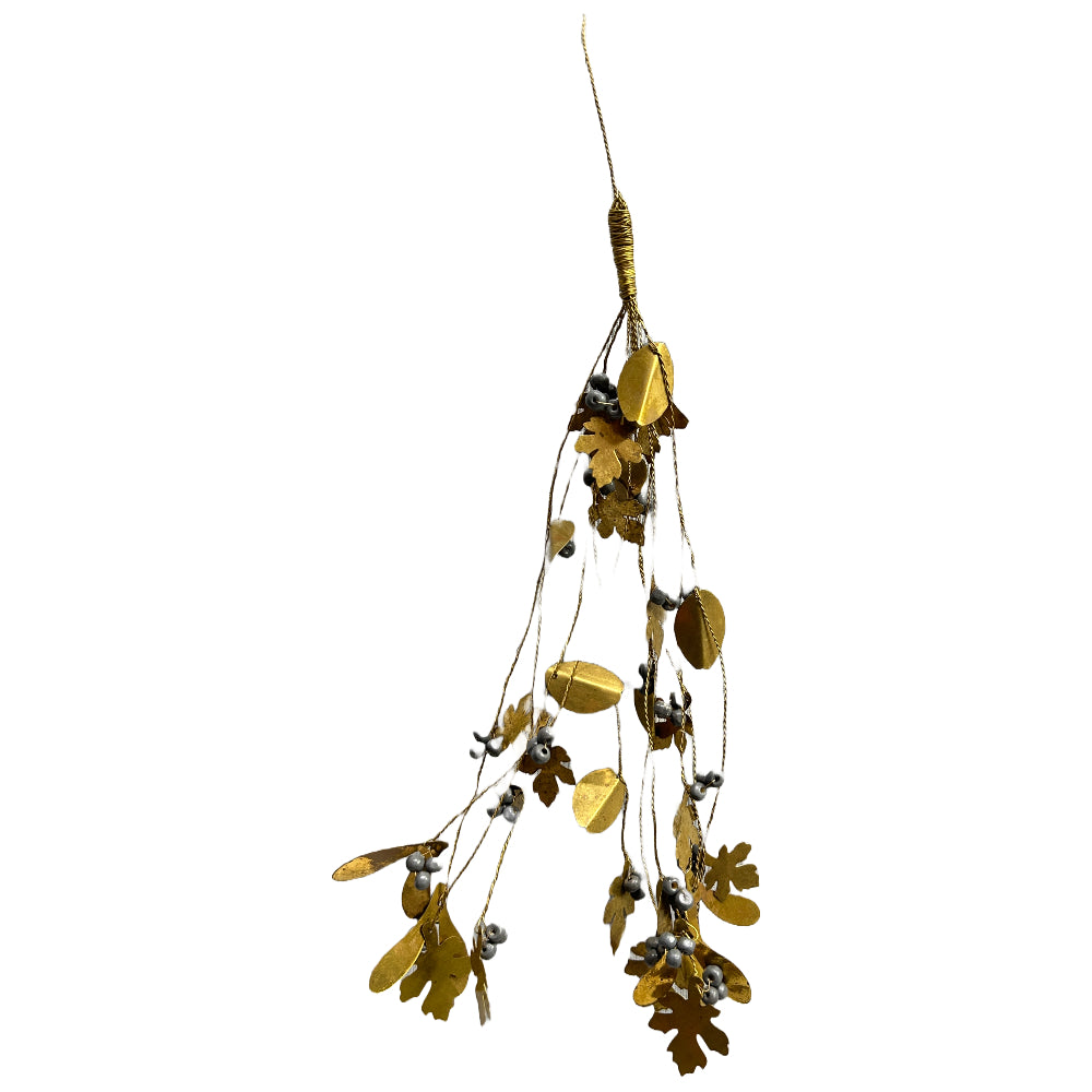  Leaves And Beads Bunch Ornament