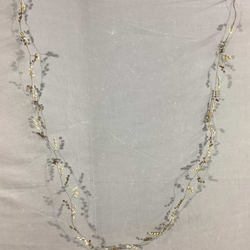 White-Gold Beads Garland