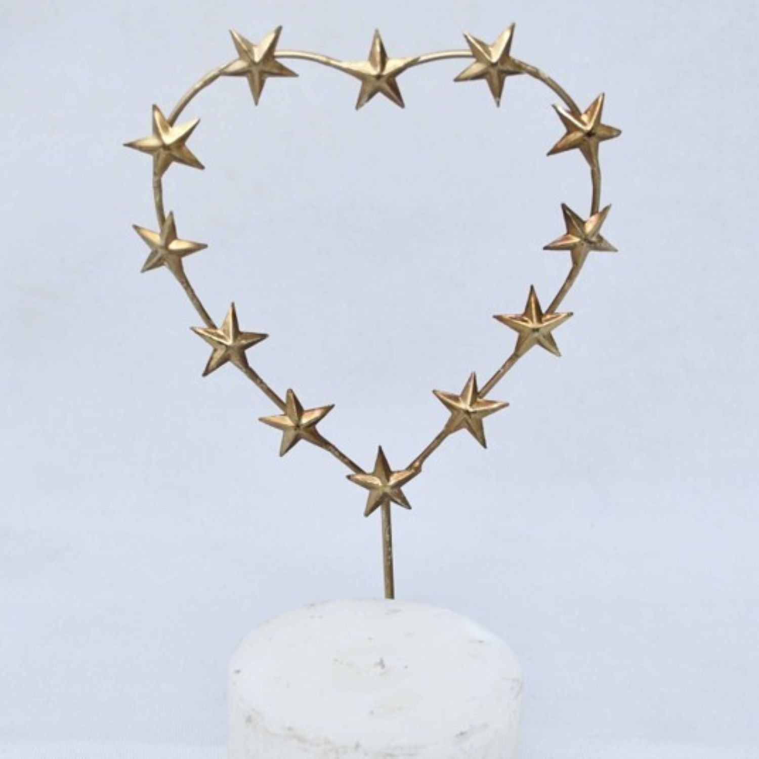 Heart Candle Pin With Star