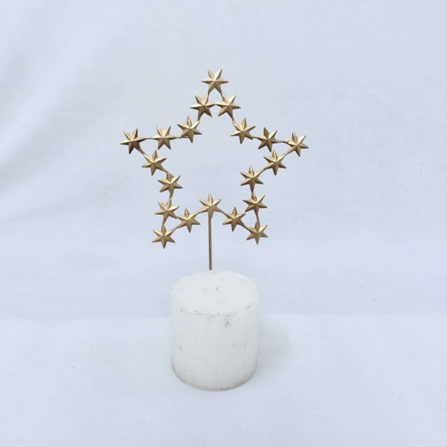 Star Candle Pin With Star