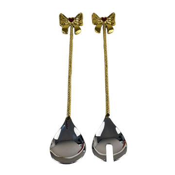 Heirloom Bow Serving Set of 2