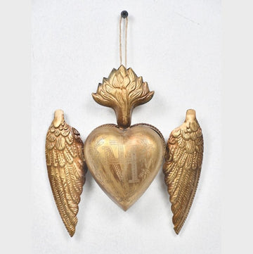 Victorian-style Heart with wing