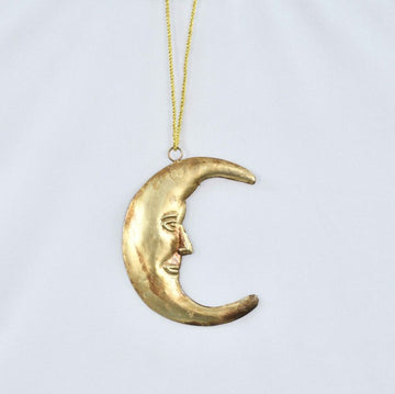 Crescent Moon-Shaped Decoration
