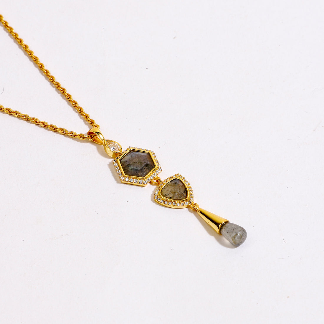 Timeless Radiance With Labradorite Necklace