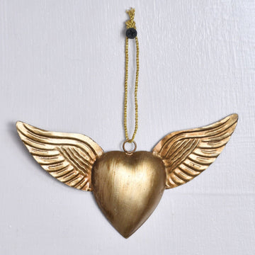 Angel wings with Little Heart