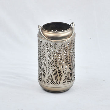 Antique pattern Lantern With Glass