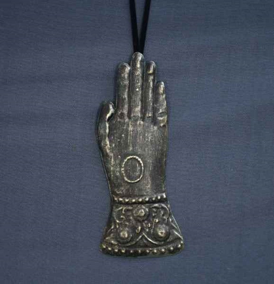 Antique Milagro Hand Ornament