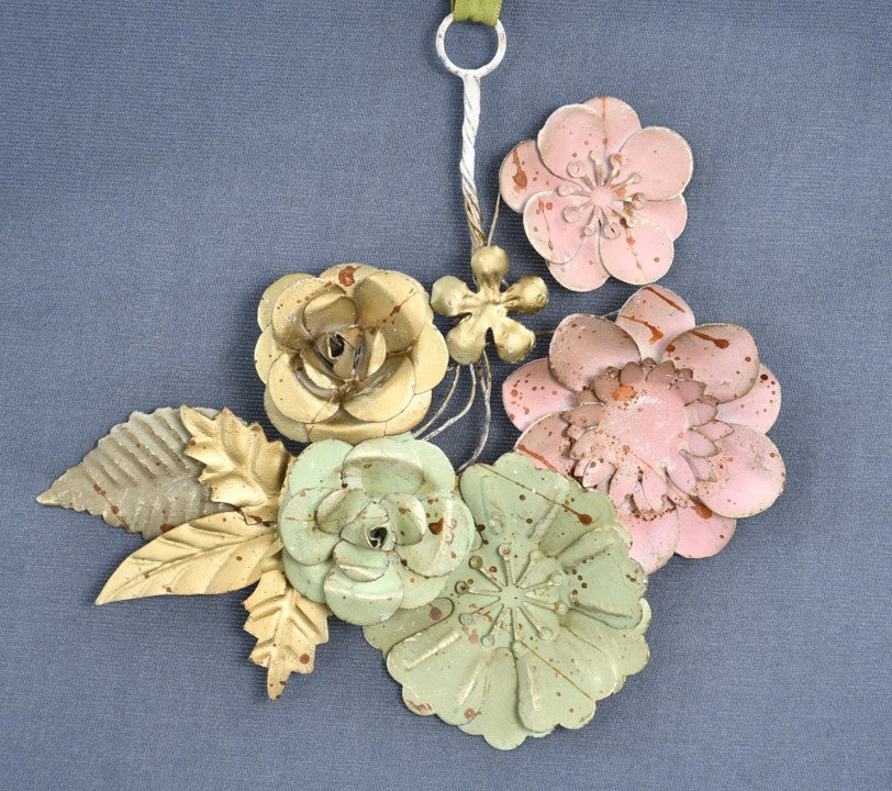 Pink Bunch Of Flower Ornament