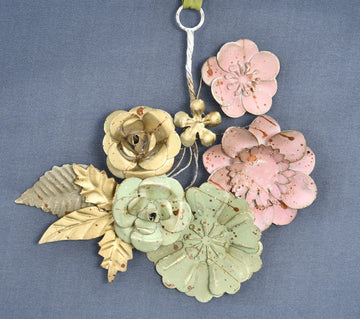 Pink Bunch Of Flower Ornament