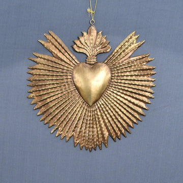 Milagro Heart Embossed  (L)