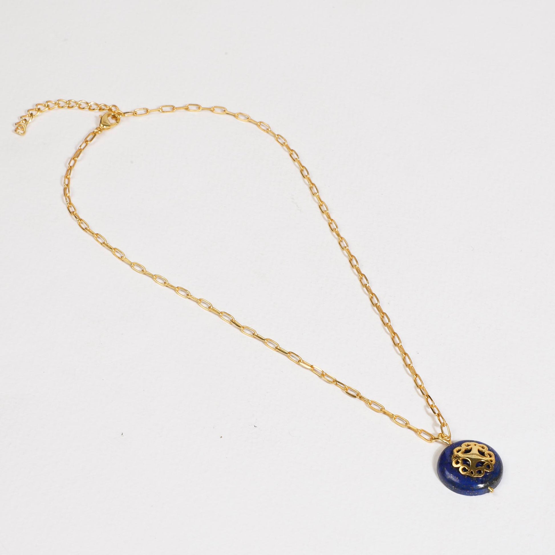Melange Necklace Blue Lapis - Lila Rasa