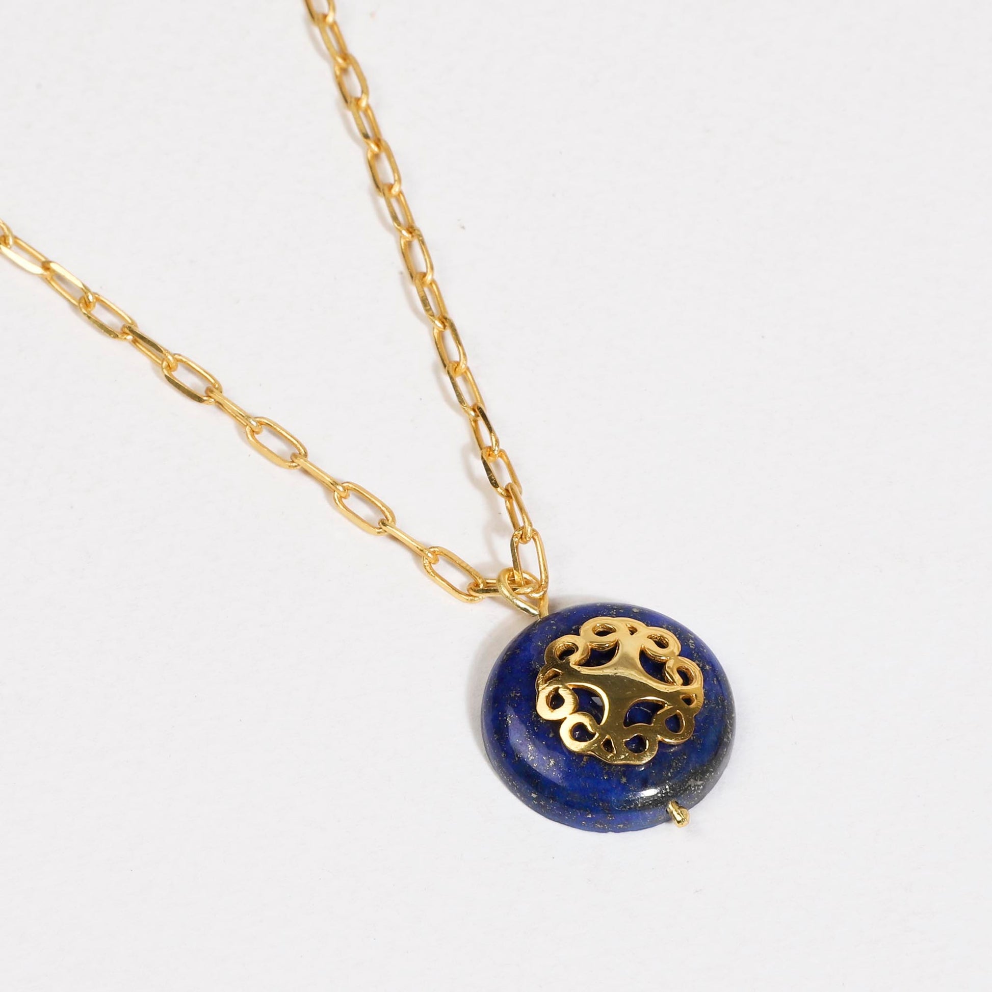 Melange Necklace Blue Lapis - Lila Rasa