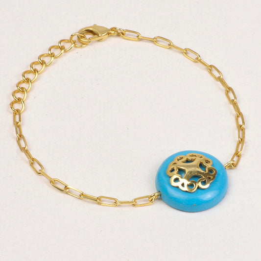 Melange Bracelet Turquoise - Lila Rasa