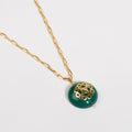 Melange Necklace Green Onyx - Lila Rasa