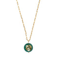 Melange Necklace Green Onyx - Lila Rasa
