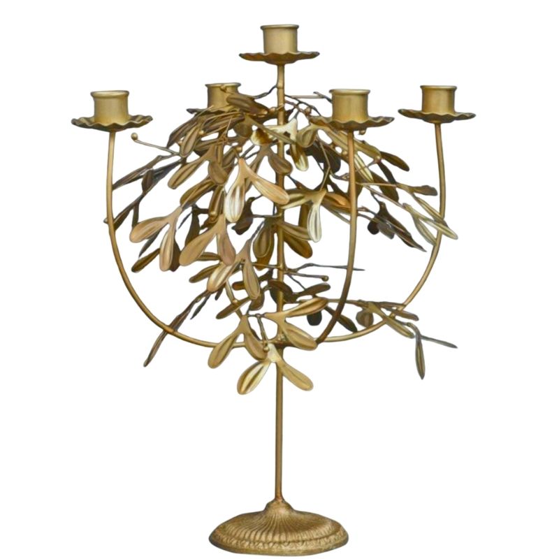 Misletoe Candle Holder