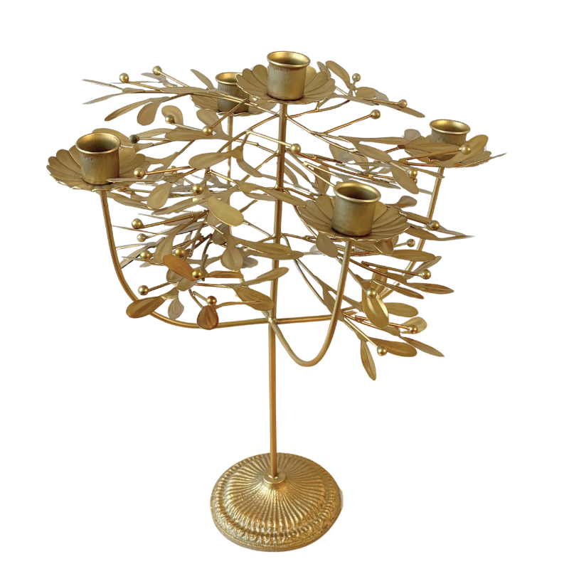 Misletoe Candle Holder