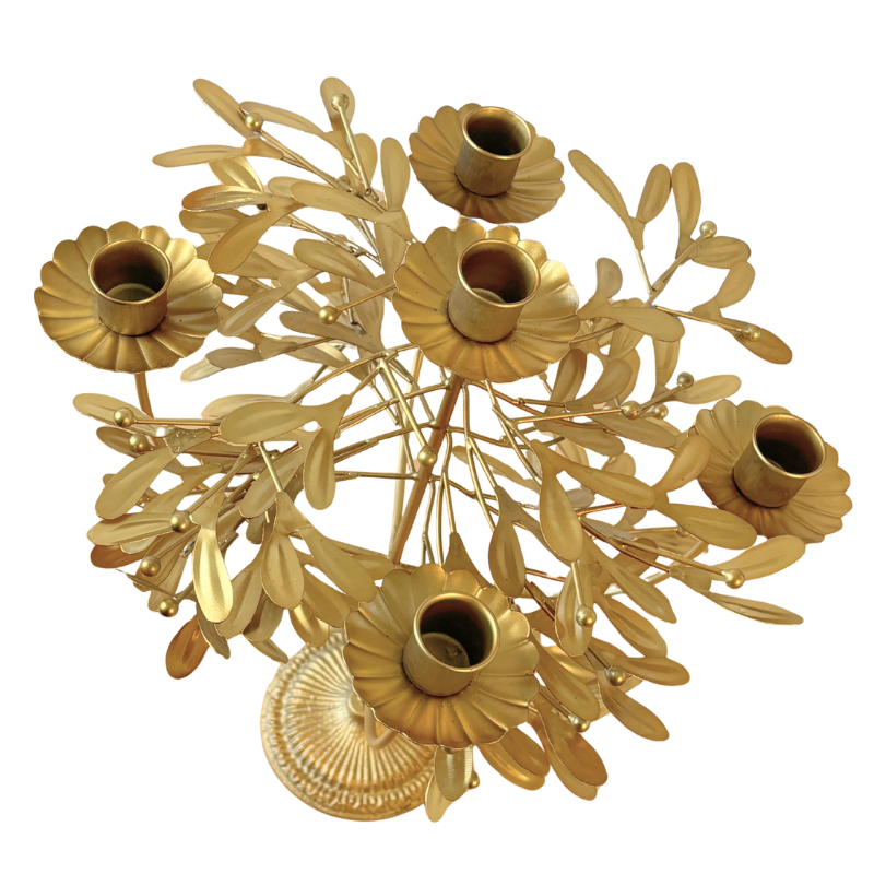 Misletoe Candle Holder