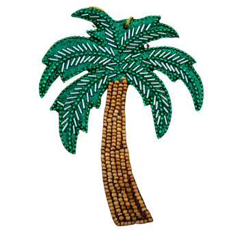 Multicolour Palm Tree Beaded Hanging Ornament