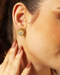 Pearl Garden Earrings Mother of Pearl - Lila Rasa
